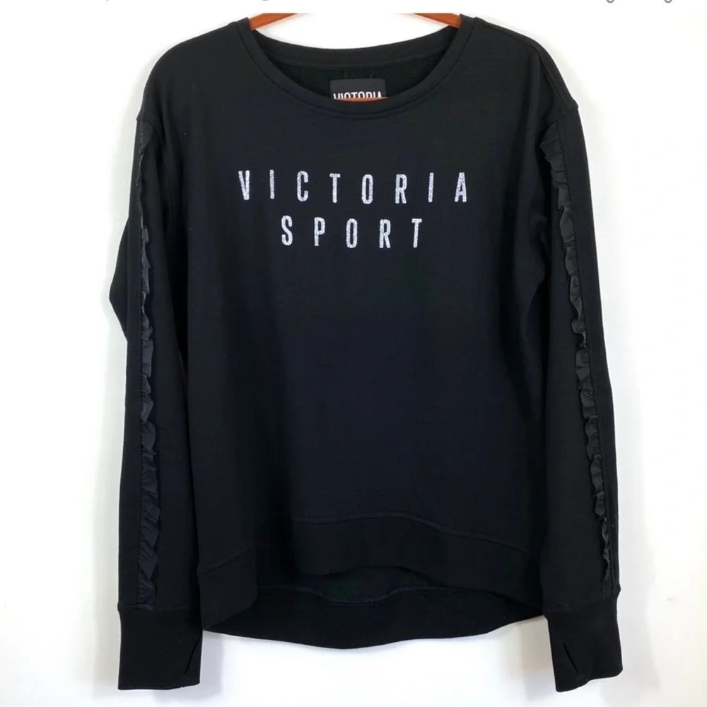 VS RUFFLED FLEECE PULLOVER - Picture 6 of 16